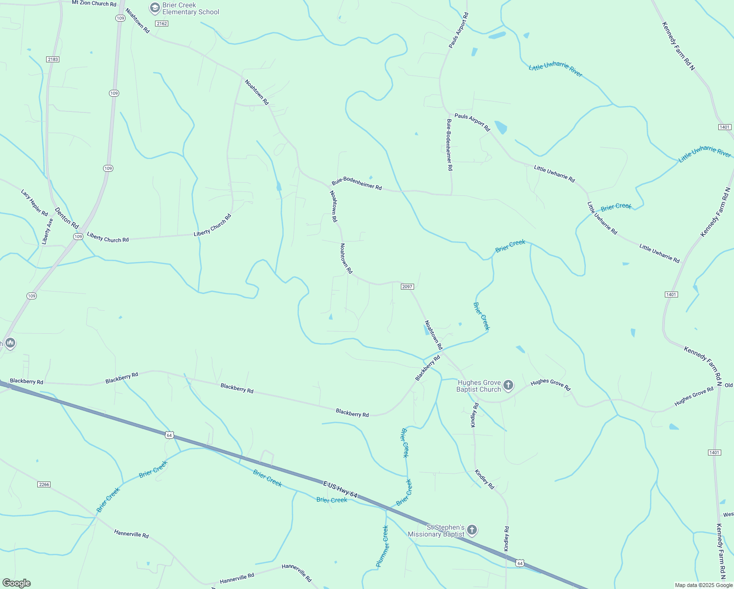 map of restaurants, bars, coffee shops, grocery stores, and more near 138 Sweetbriar Road in Thomasville