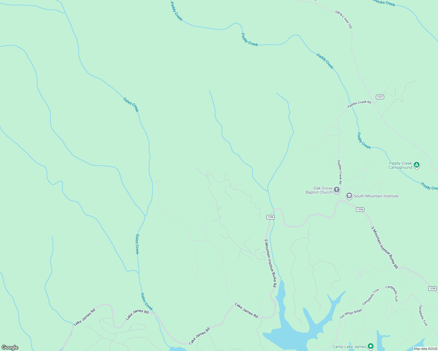 map of restaurants, bars, coffee shops, grocery stores, and more near 9023 Shortoff View Terrace in Nebo