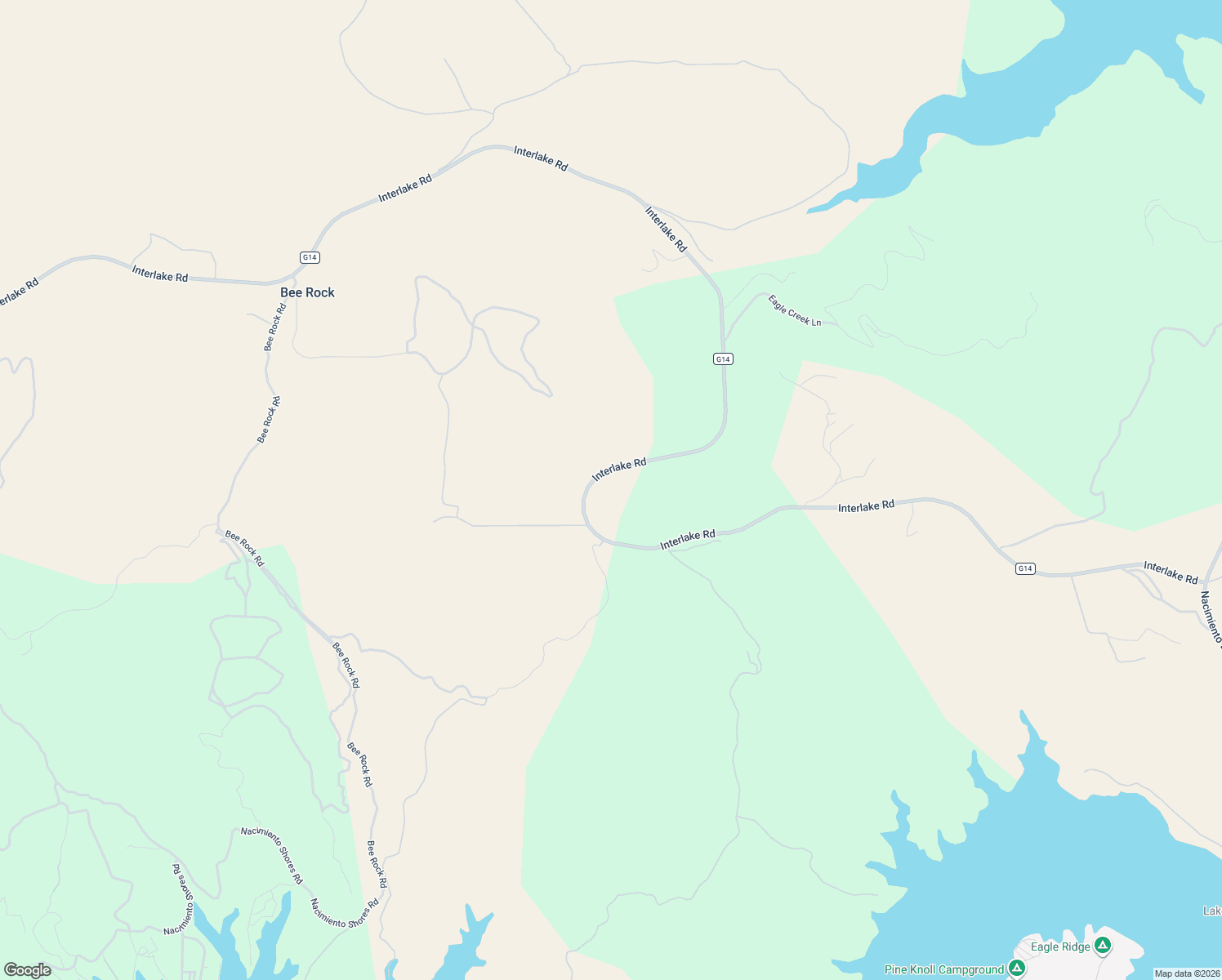 map of restaurants, bars, coffee shops, grocery stores, and more near 3631 Interlake Road in Bradley