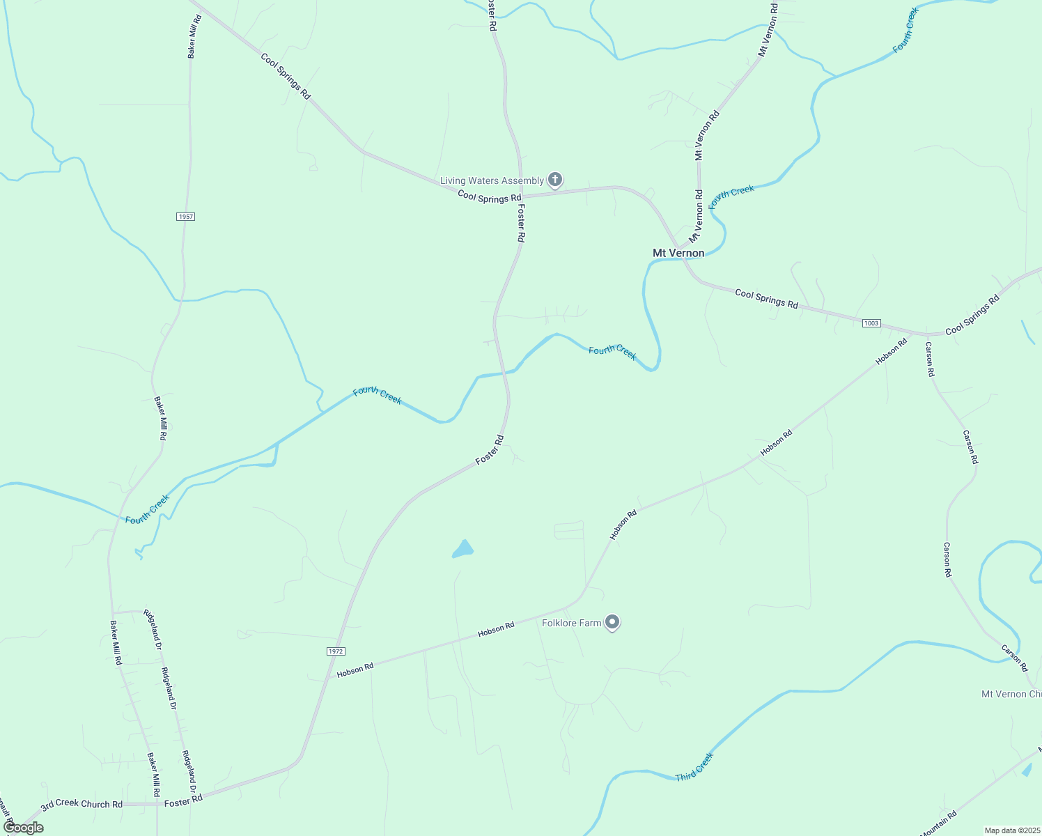 map of restaurants, bars, coffee shops, grocery stores, and more near 2055 Foster Road in Cleveland
