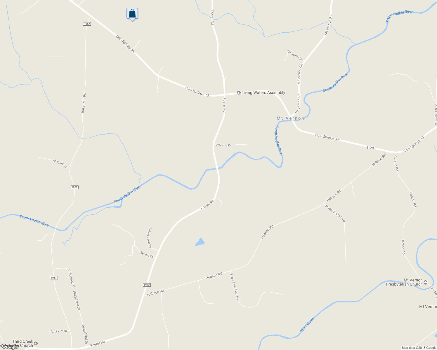 map of restaurants, bars, coffee shops, grocery stores, and more near 2145 Foster Road in Cleveland