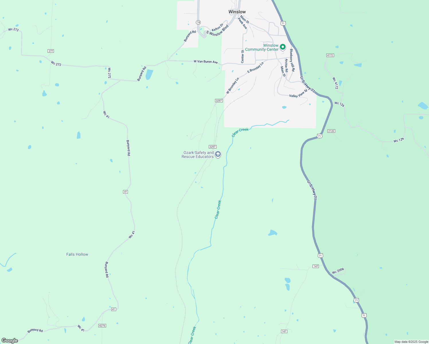 map of restaurants, bars, coffee shops, grocery stores, and more near 1298 Trestle Street in Winslow