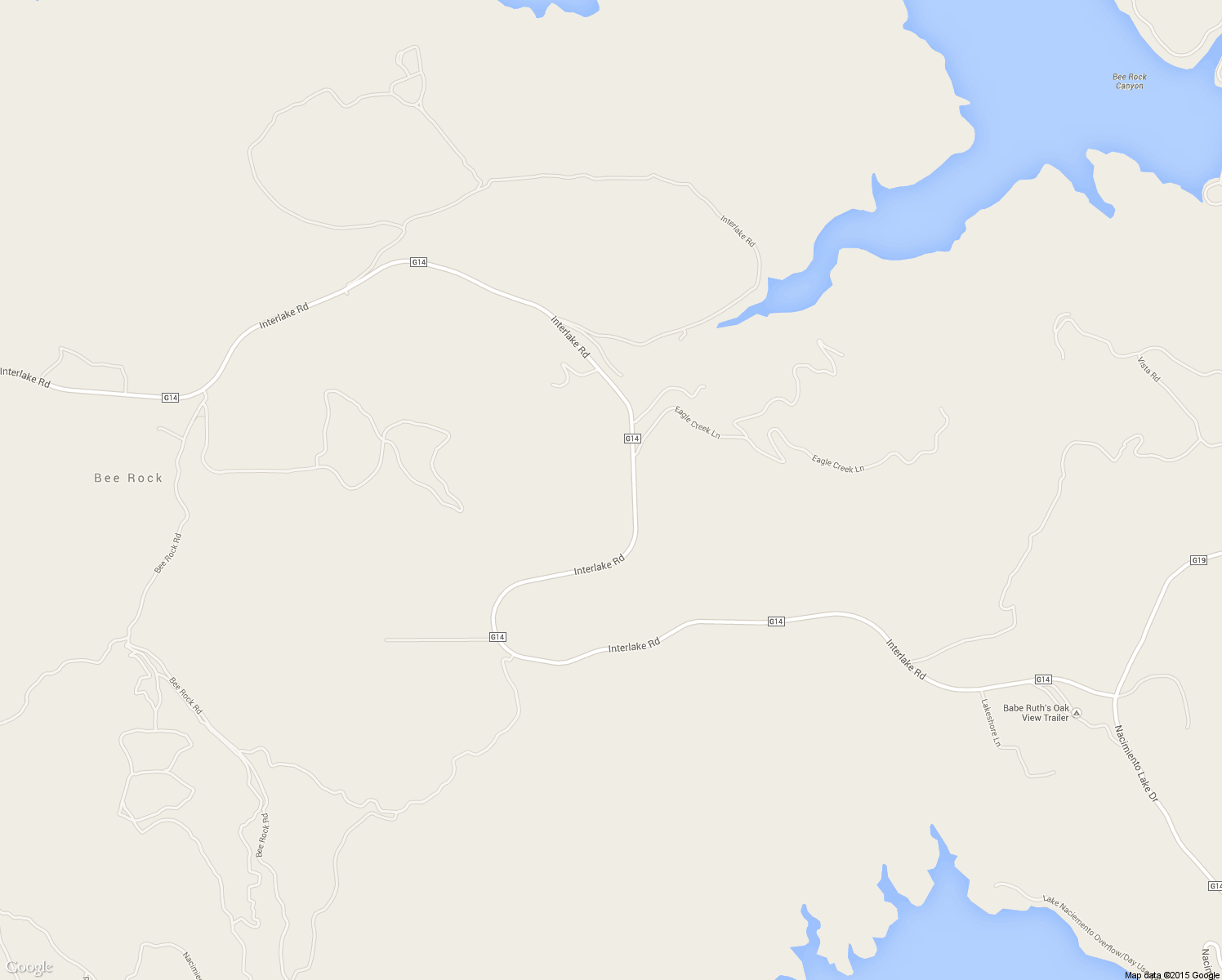 map of restaurants, bars, coffee shops, grocery stores, and more near 4647 Interlake Road in Bradley