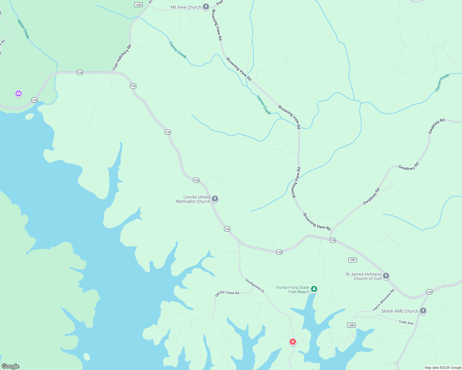 map of restaurants, bars, coffee shops, grocery stores, and more near 1220 Crescent Woods Road in Morganton