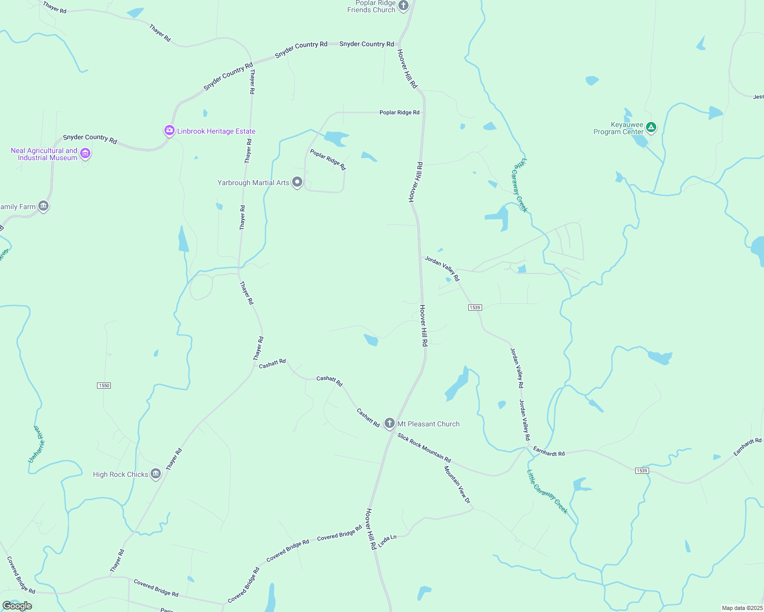 map of restaurants, bars, coffee shops, grocery stores, and more near 4561 Pierce Lane in Trinity
