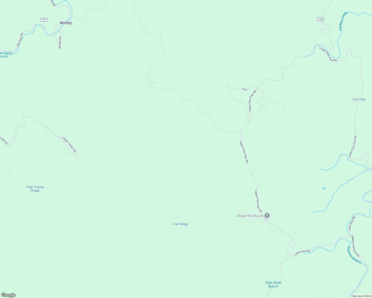 map of restaurants, bars, coffee shops, grocery stores, and more near 356 Joe Payne Road in Marshall