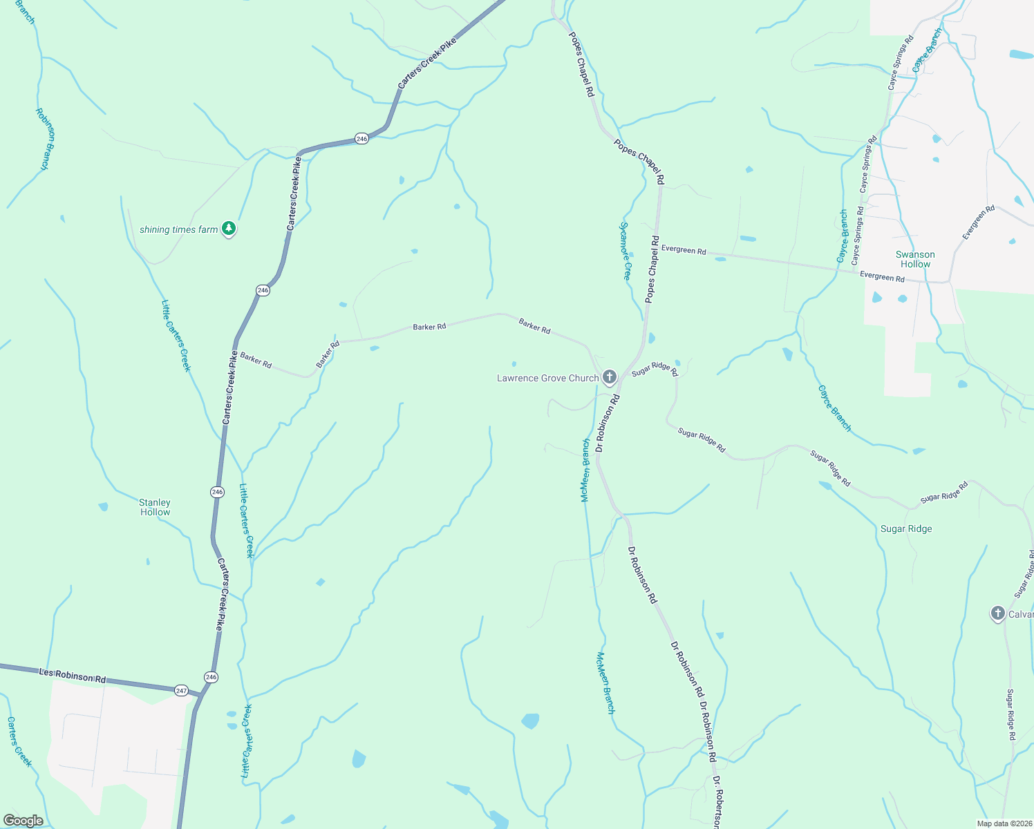 map of restaurants, bars, coffee shops, grocery stores, and more near 1909 Doctor Robertson Road in Spring Hill