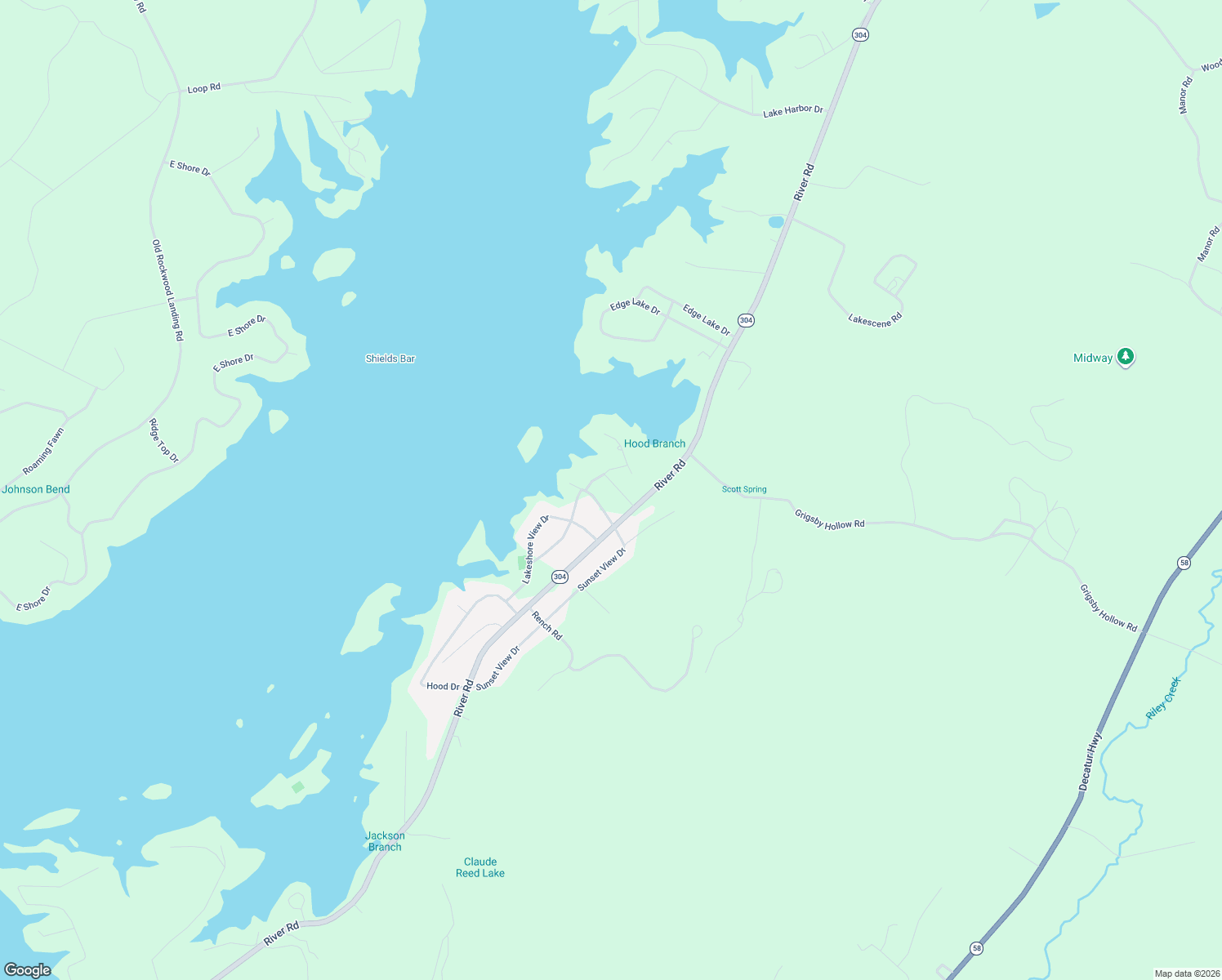 map of restaurants, bars, coffee shops, grocery stores, and more near 109 Garlington Drive in Kingston
