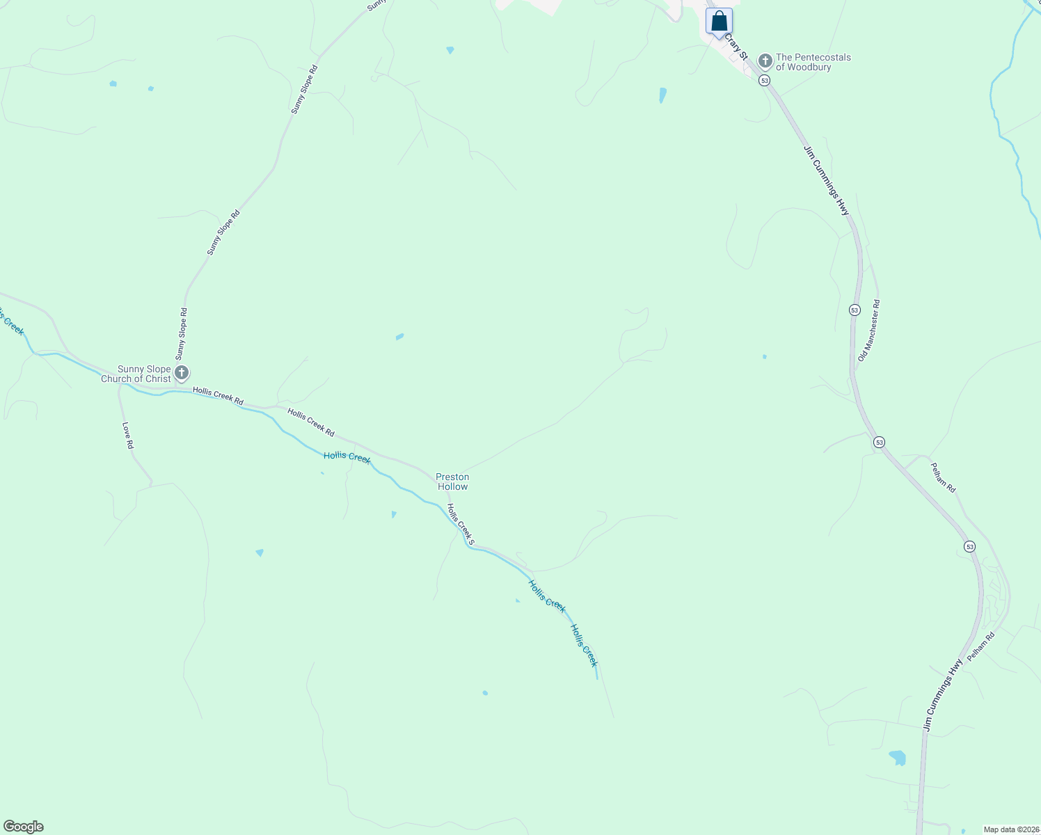 map of restaurants, bars, coffee shops, grocery stores, and more near 4261 Hollis Creek Road in Woodbury