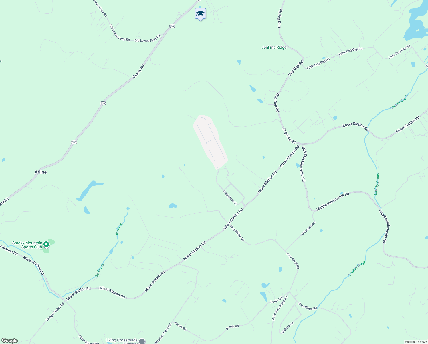 map of restaurants, bars, coffee shops, grocery stores, and more near 3080 Sagegrass Drive in Louisville
