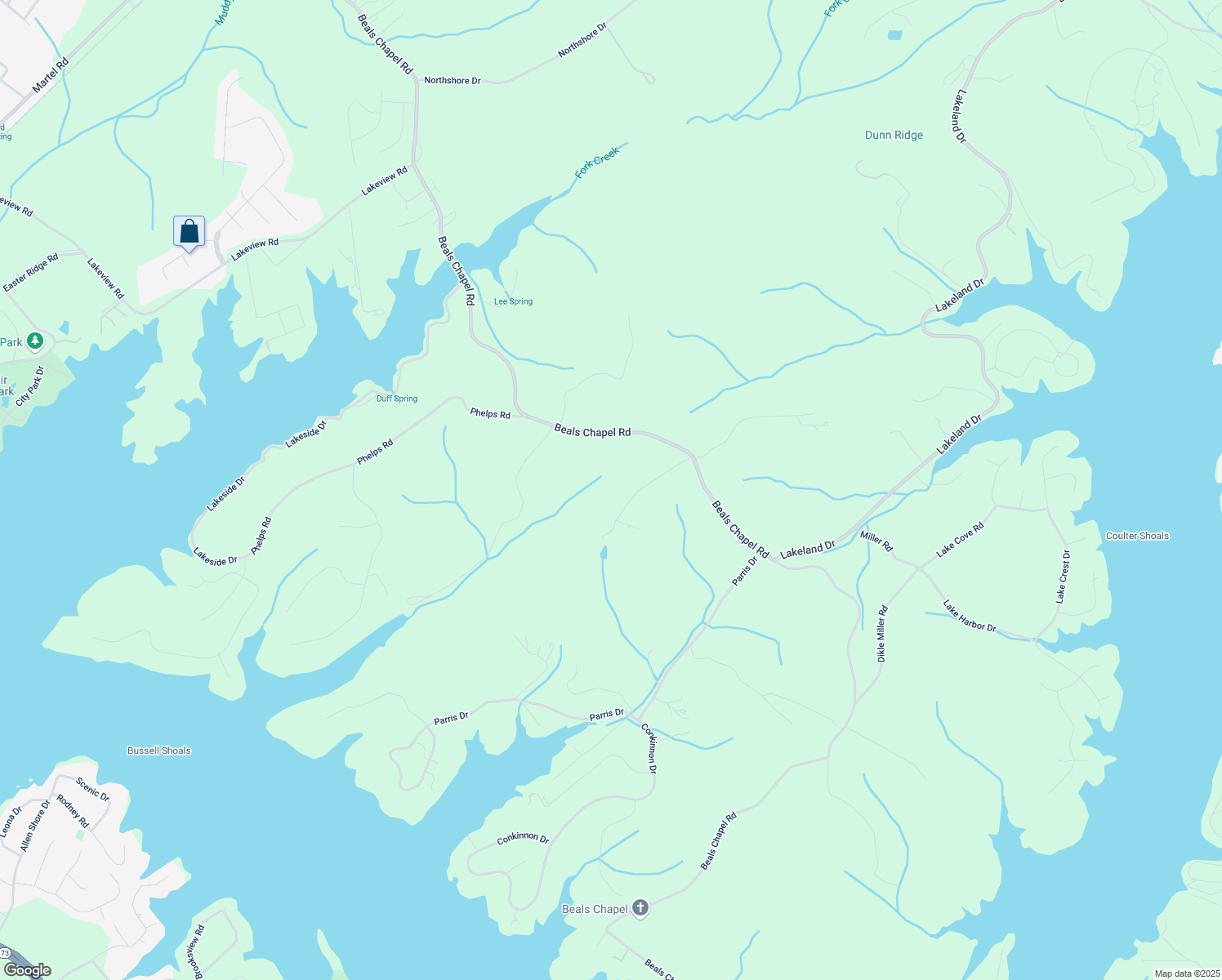 map of restaurants, bars, coffee shops, grocery stores, and more near 528 Mashburn Drive in Lenoir City