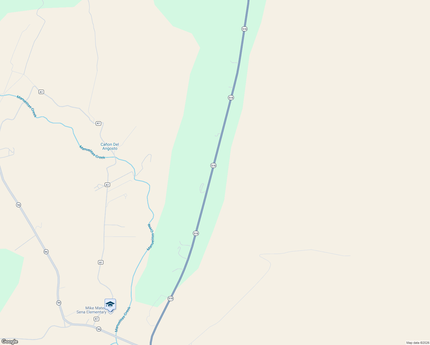 map of restaurants, bars, coffee shops, grocery stores, and more near 1194 New Mexico 518 in Sapello