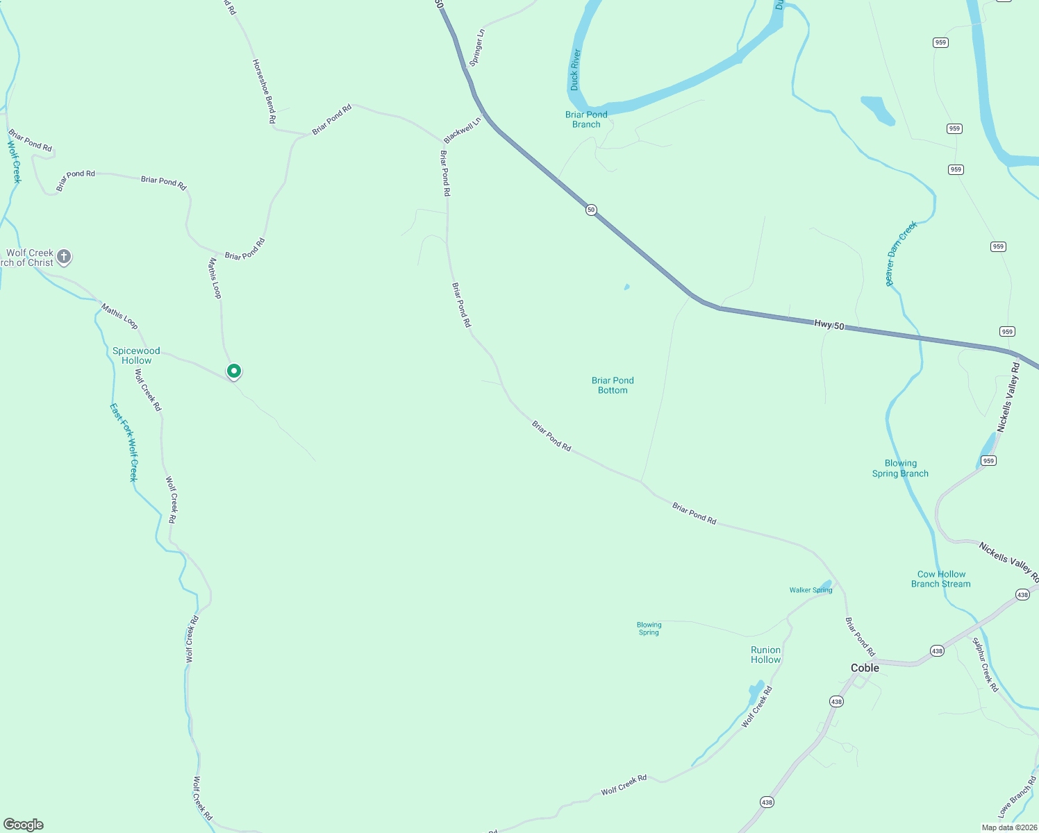 map of restaurants, bars, coffee shops, grocery stores, and more near 735 Briar Pond Road in Centerville