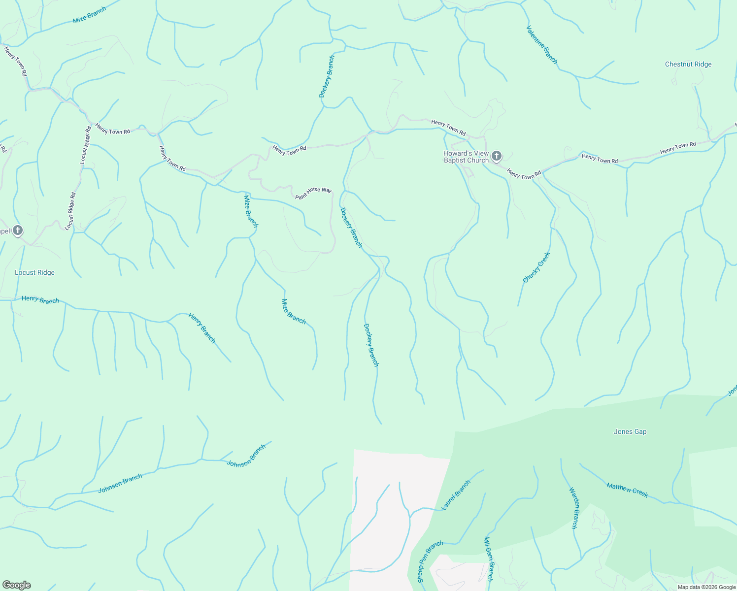 map of restaurants, bars, coffee shops, grocery stores, and more near 4030 Dockery Branch Road in Pigeon Forge