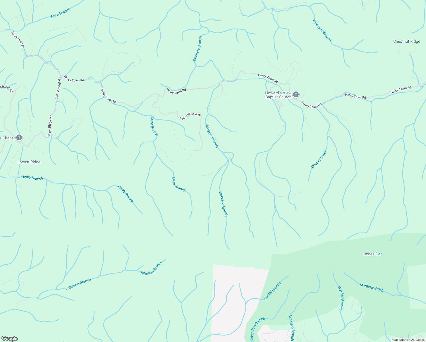 map of restaurants, bars, coffee shops, grocery stores, and more near 4030 Dockery Branch Road in Pigeon Forge