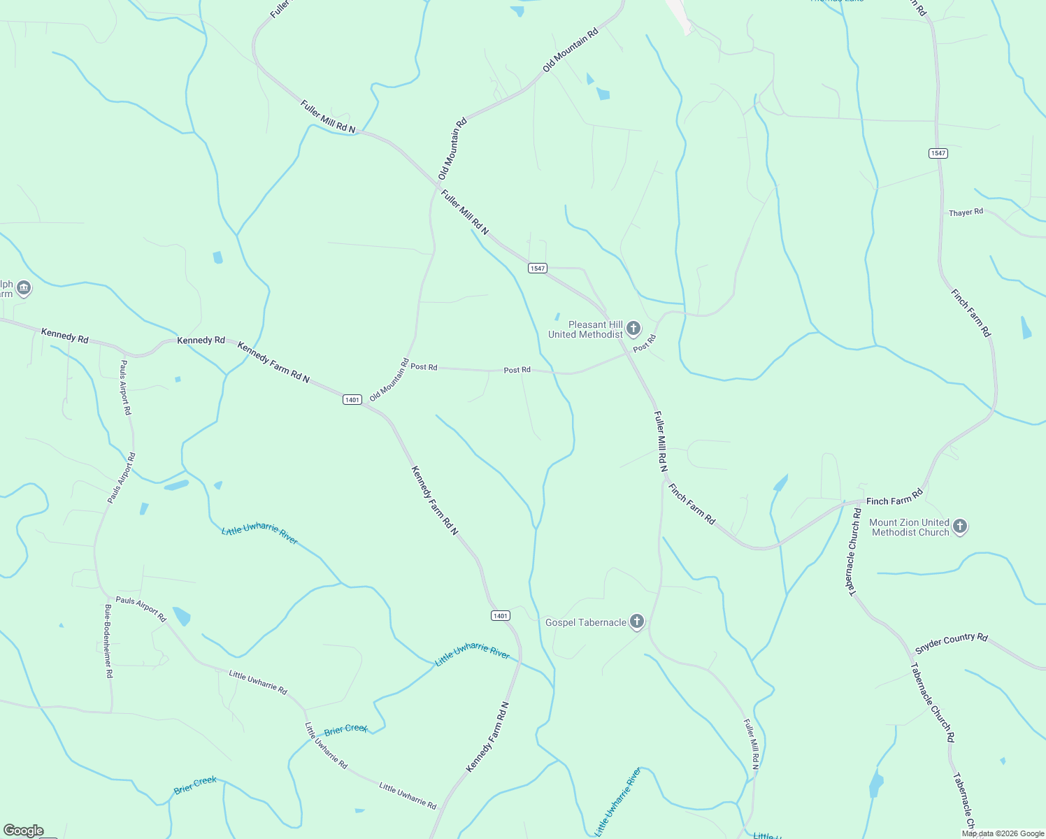 map of restaurants, bars, coffee shops, grocery stores, and more near 1655 Jades Way in Thomasville