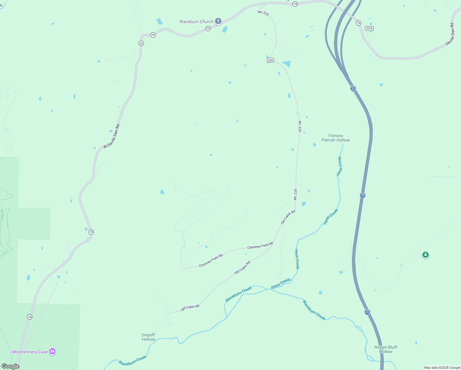 map of restaurants, bars, coffee shops, grocery stores, and more near 20001 Chimney Field Road in Winslow