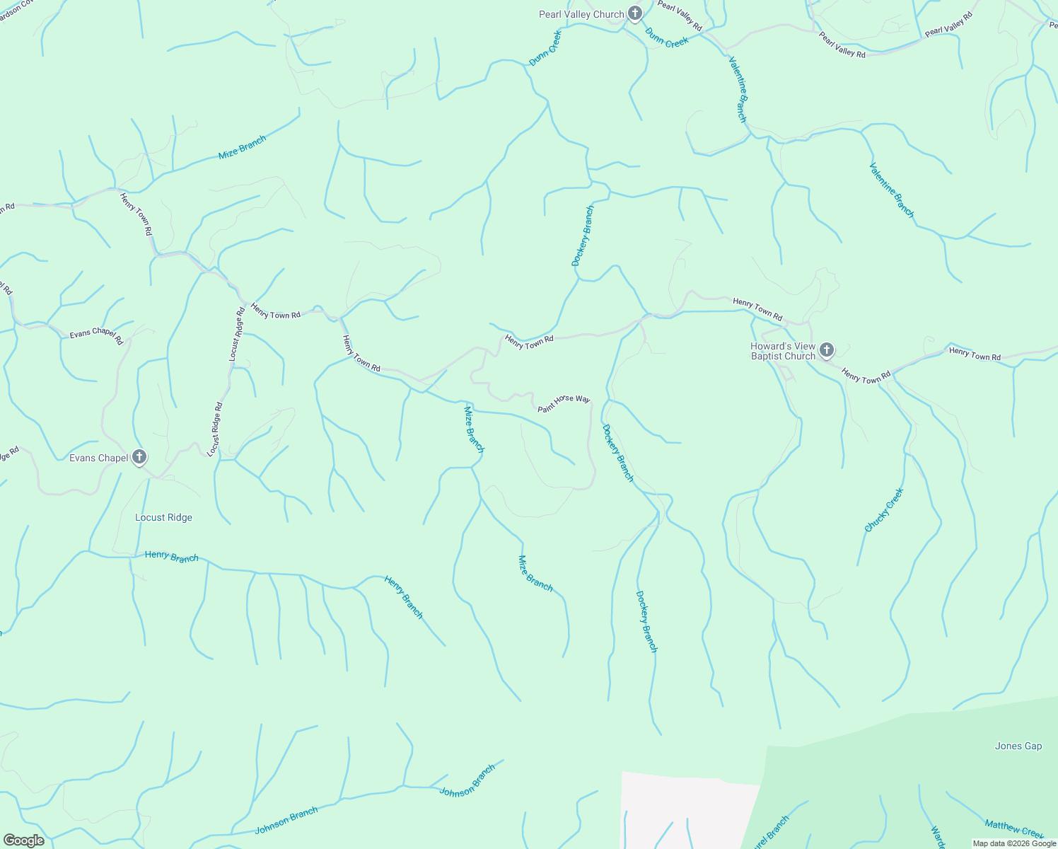 map of restaurants, bars, coffee shops, grocery stores, and more near 4161 Paint Horse Way in Sevierville