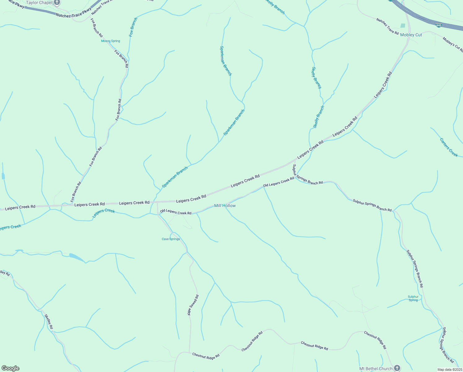 map of restaurants, bars, coffee shops, grocery stores, and more near 6805 Leipers Creek Road in Columbia