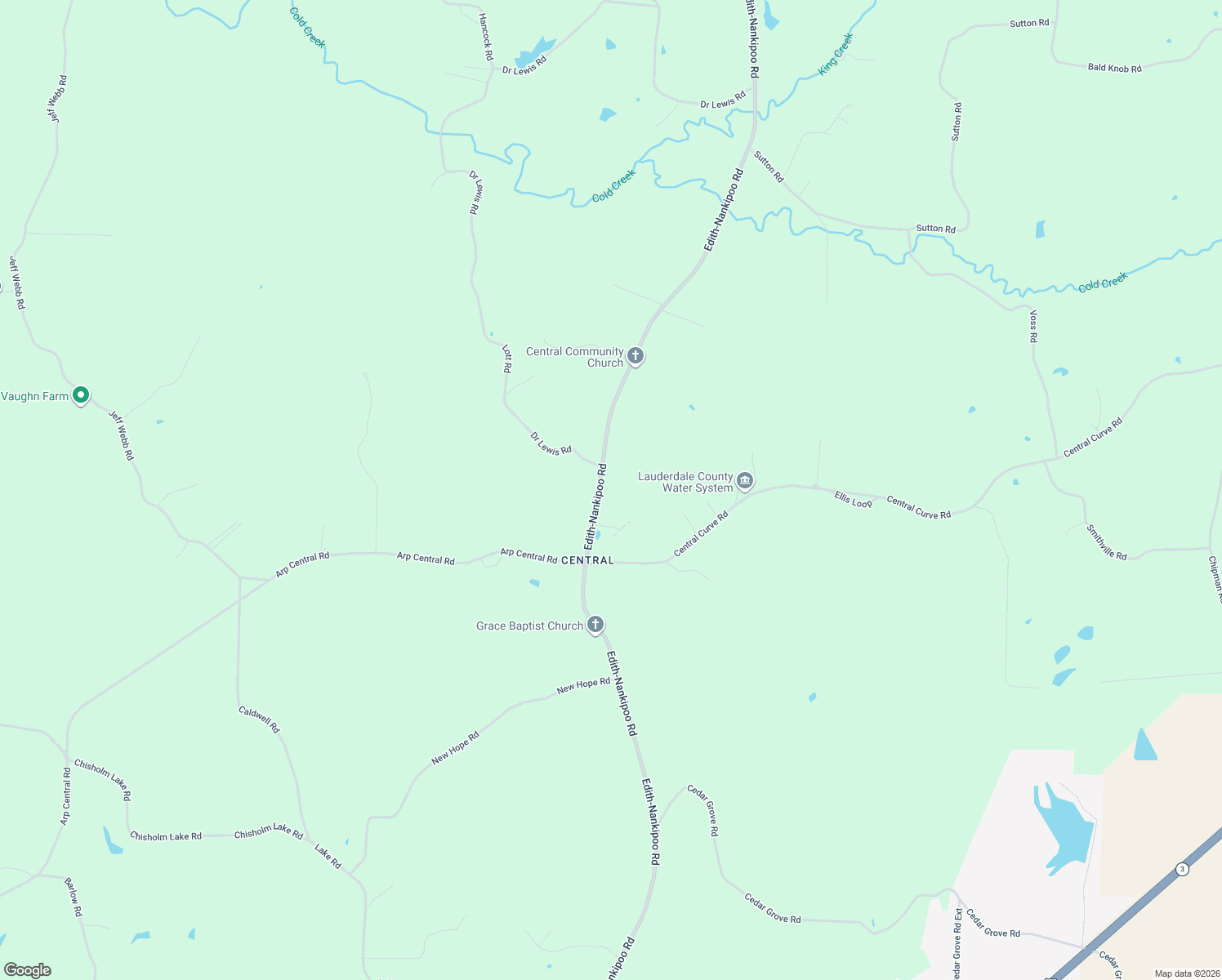 map of restaurants, bars, coffee shops, grocery stores, and more near 4234 Edith-Nankipoo Road in Ripley