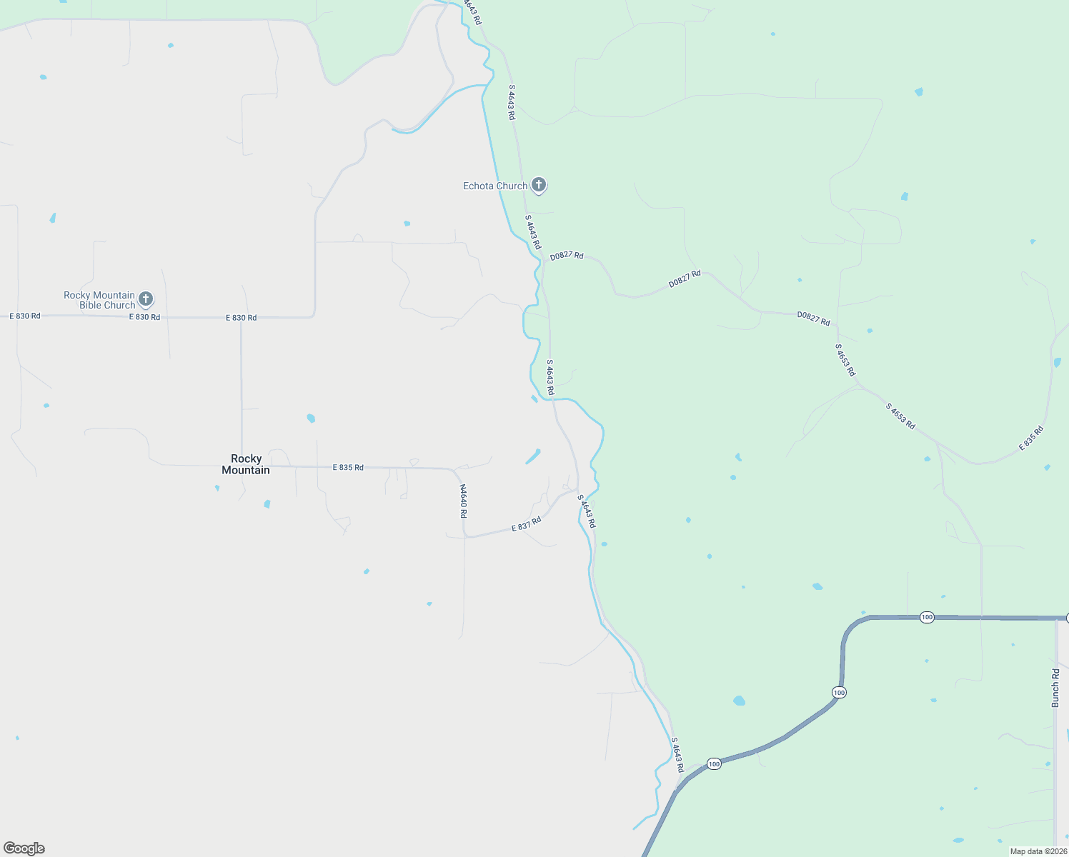 map of restaurants, bars, coffee shops, grocery stores, and more near in Rocky Mountain