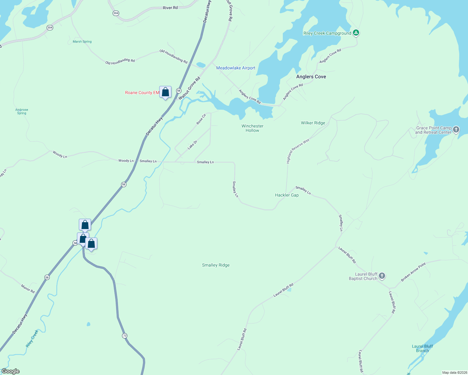 map of restaurants, bars, coffee shops, grocery stores, and more near Smalley Lane in Kingston