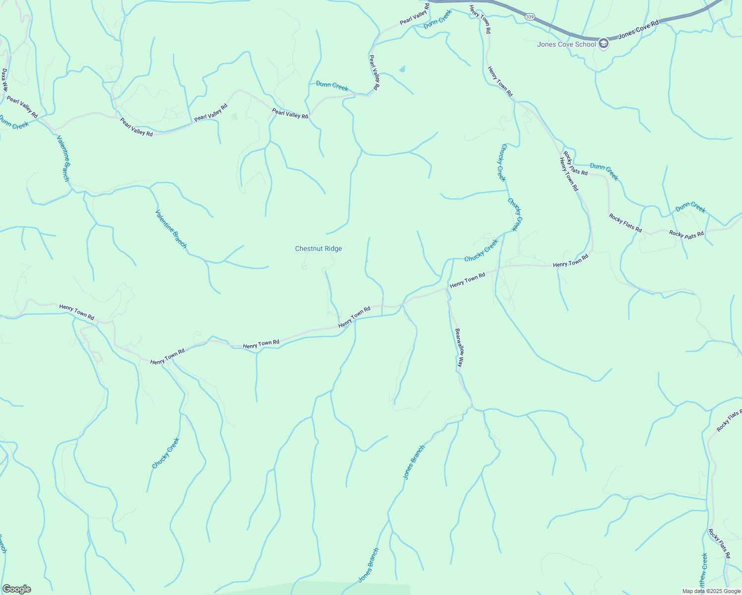 map of restaurants, bars, coffee shops, grocery stores, and more near 5339 Henry Town Road in Sevierville
