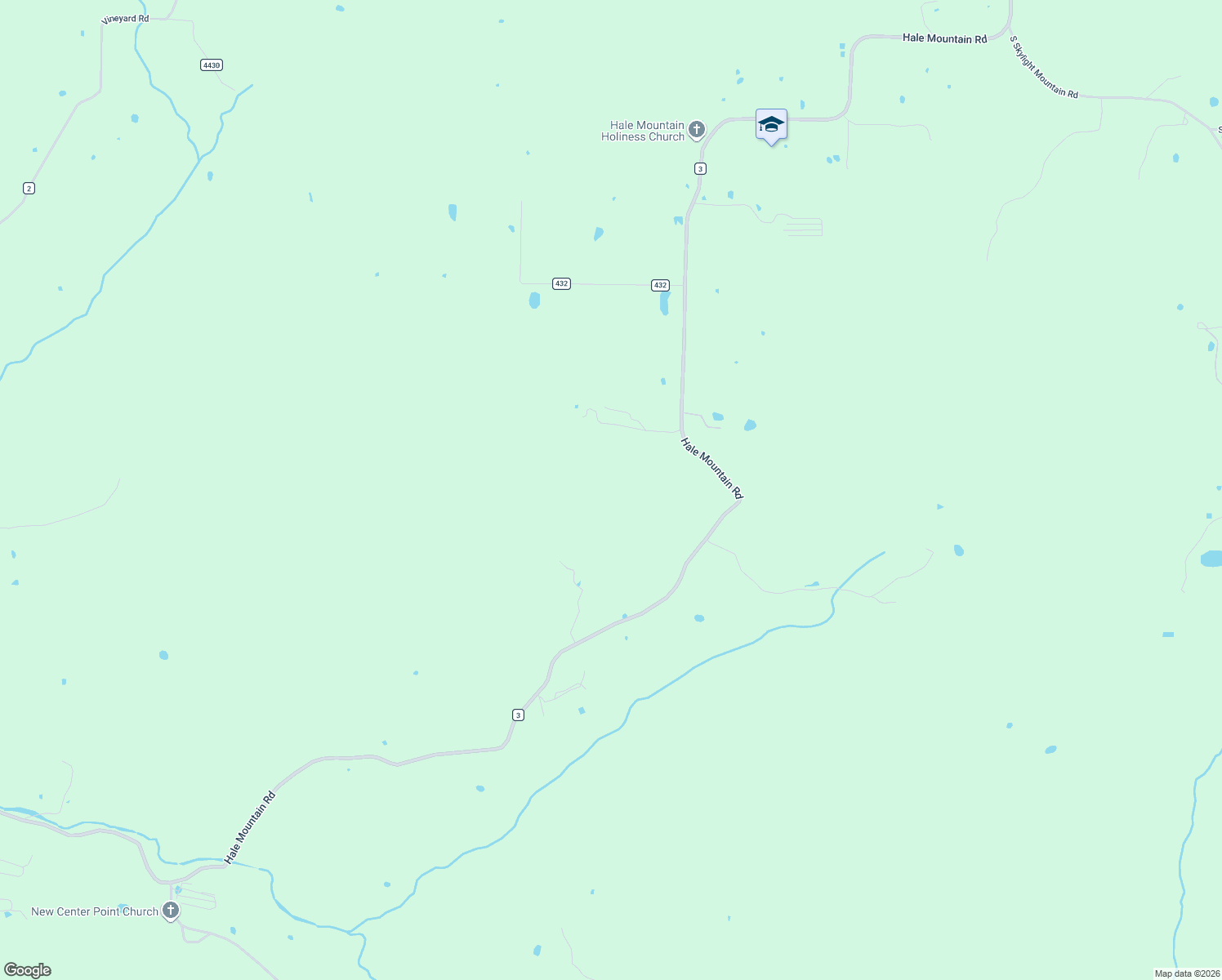 map of restaurants, bars, coffee shops, grocery stores, and more near 19719 Hale Mountain Road in Canehill