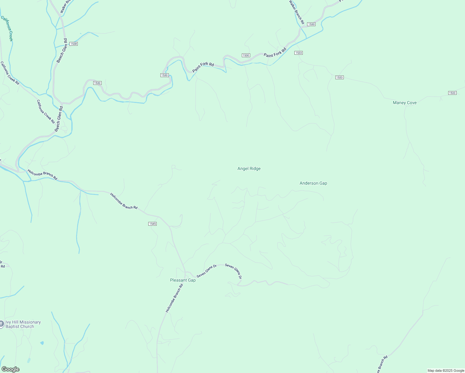 map of restaurants, bars, coffee shops, grocery stores, and more near 678 Meadow Cr Drive in Weaverville