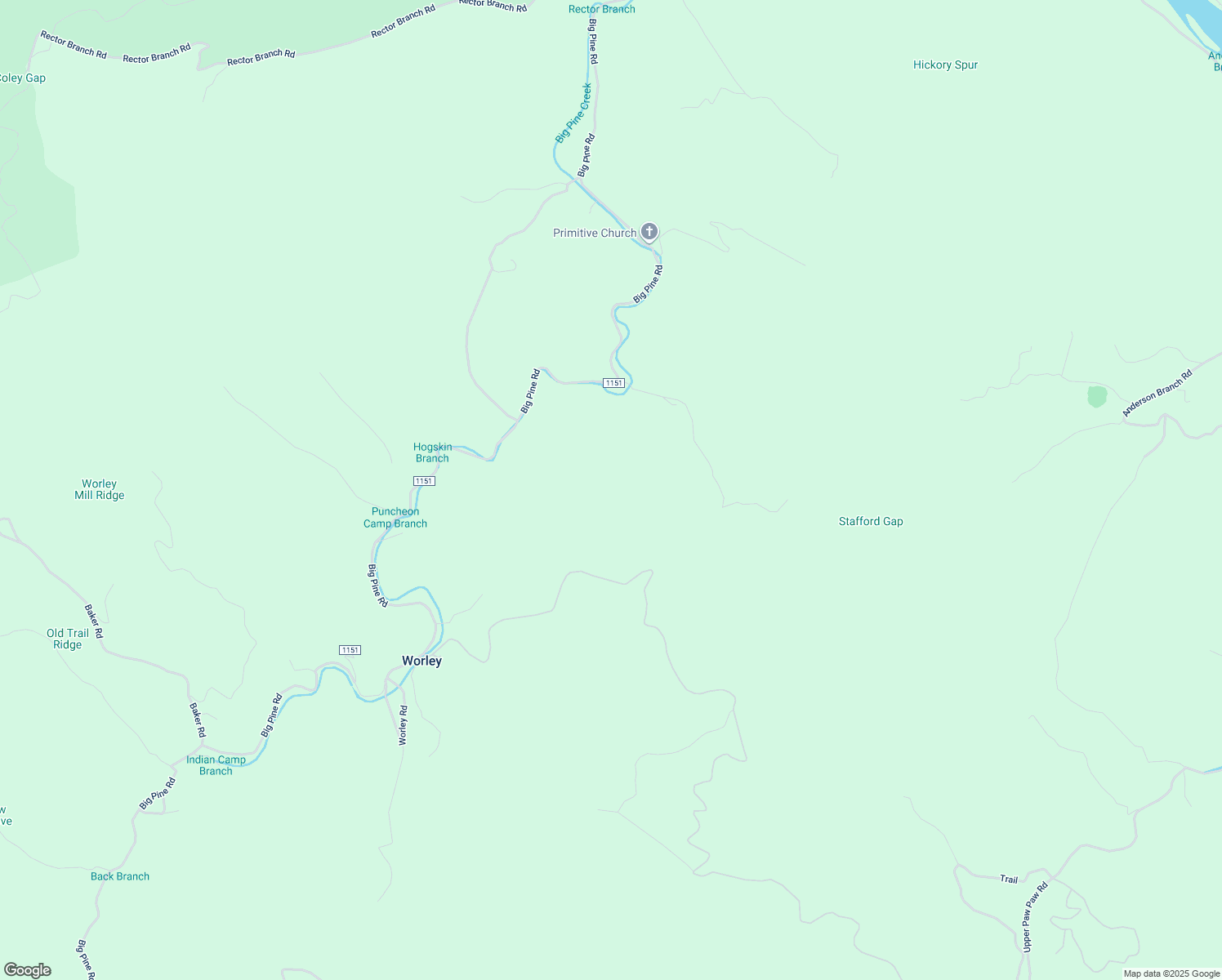 map of restaurants, bars, coffee shops, grocery stores, and more near 5639 Big Pine Road in Marshall