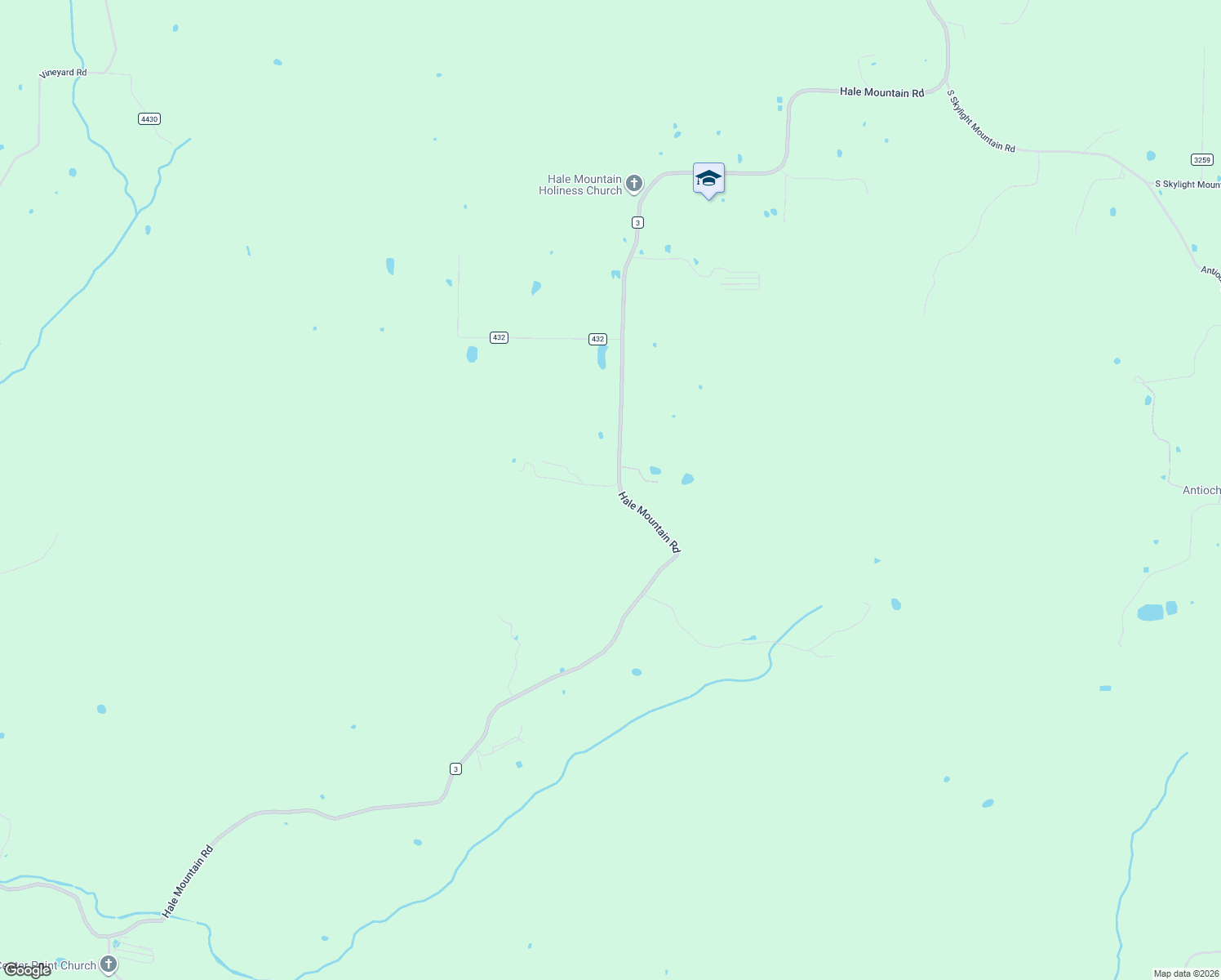 map of restaurants, bars, coffee shops, grocery stores, and more near 19719 Hale Mountain Road in Canehill