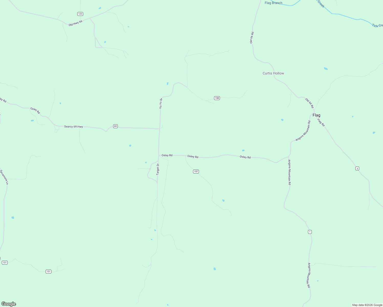 map of restaurants, bars, coffee shops, grocery stores, and more near 124 Oxley Road in Leslie