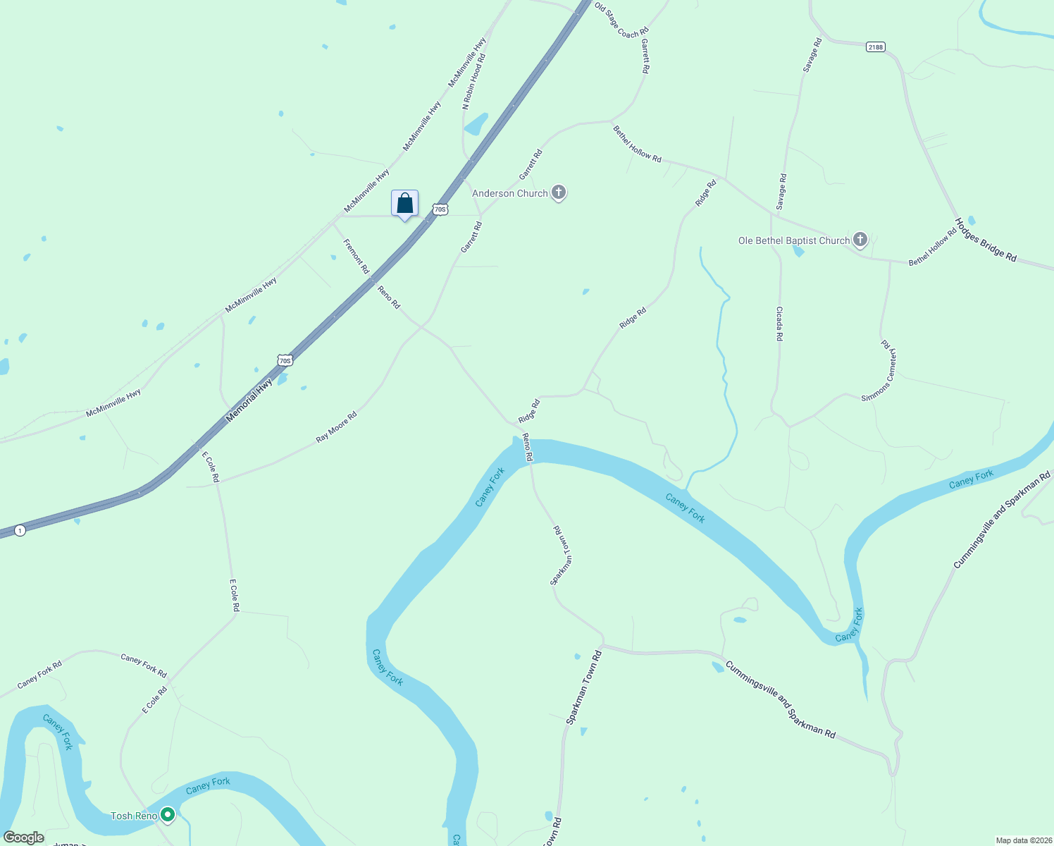 map of restaurants, bars, coffee shops, grocery stores, and more near 1140 Ridge Road in White