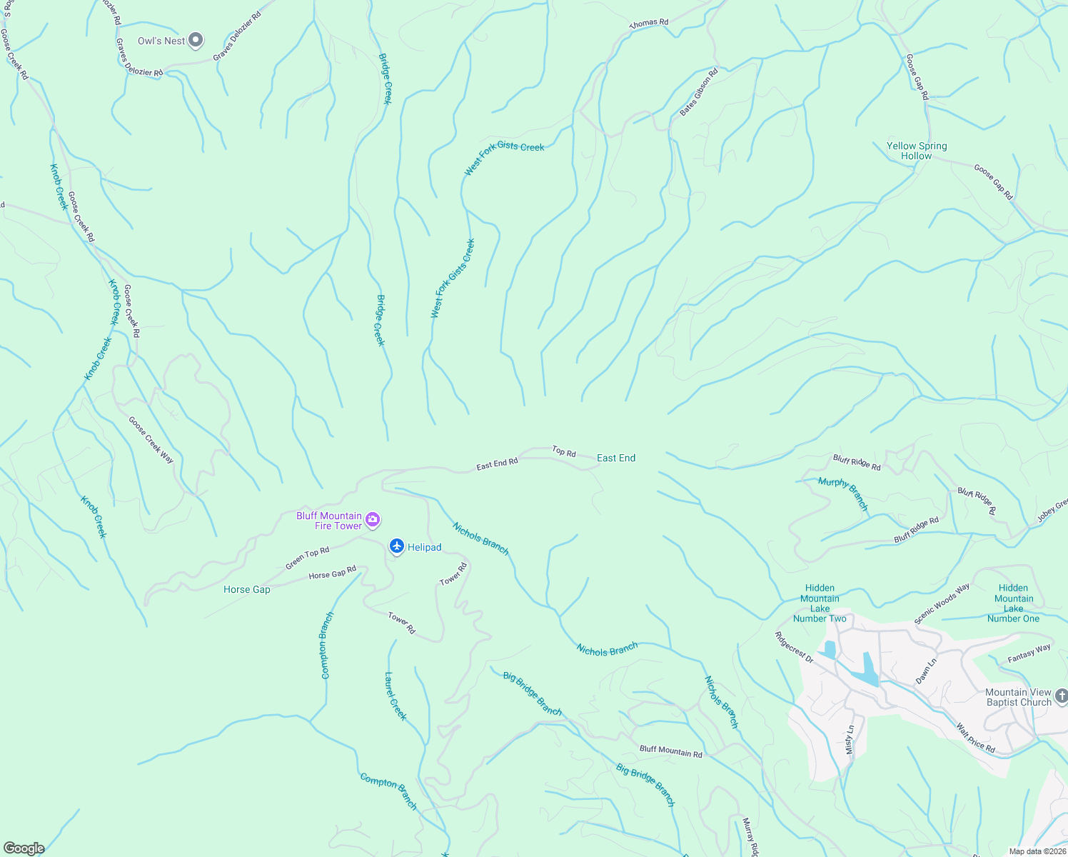 map of restaurants, bars, coffee shops, grocery stores, and more near 2835 Top Road in Pigeon Forge