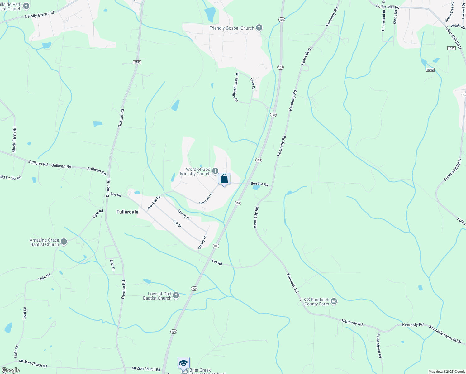 map of restaurants, bars, coffee shops, grocery stores, and more near 964 Ben Lee Rd in Thomasville