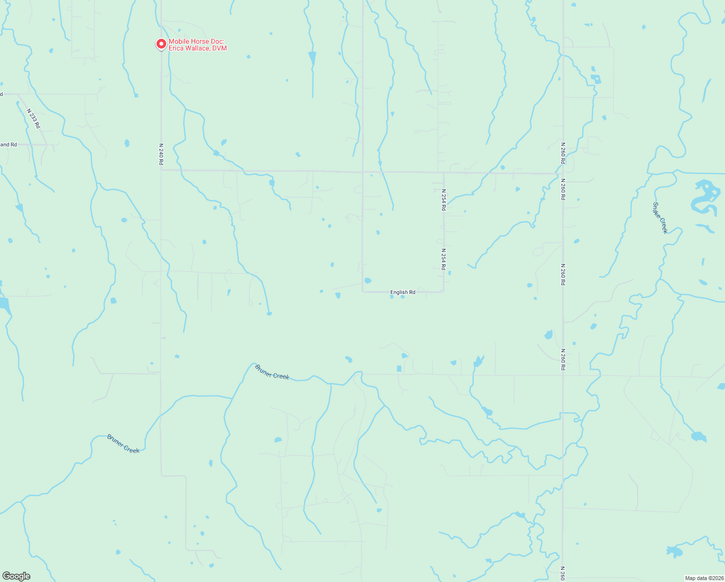 map of restaurants, bars, coffee shops, grocery stores, and more near 2570 250 Road in Mounds