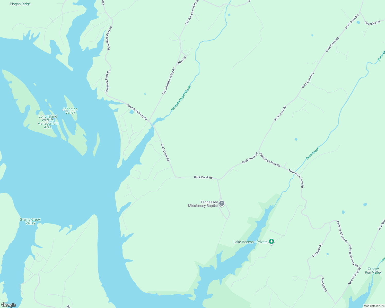 map of restaurants, bars, coffee shops, grocery stores, and more near 1517 Paint Rock Ferry Road in Kingston