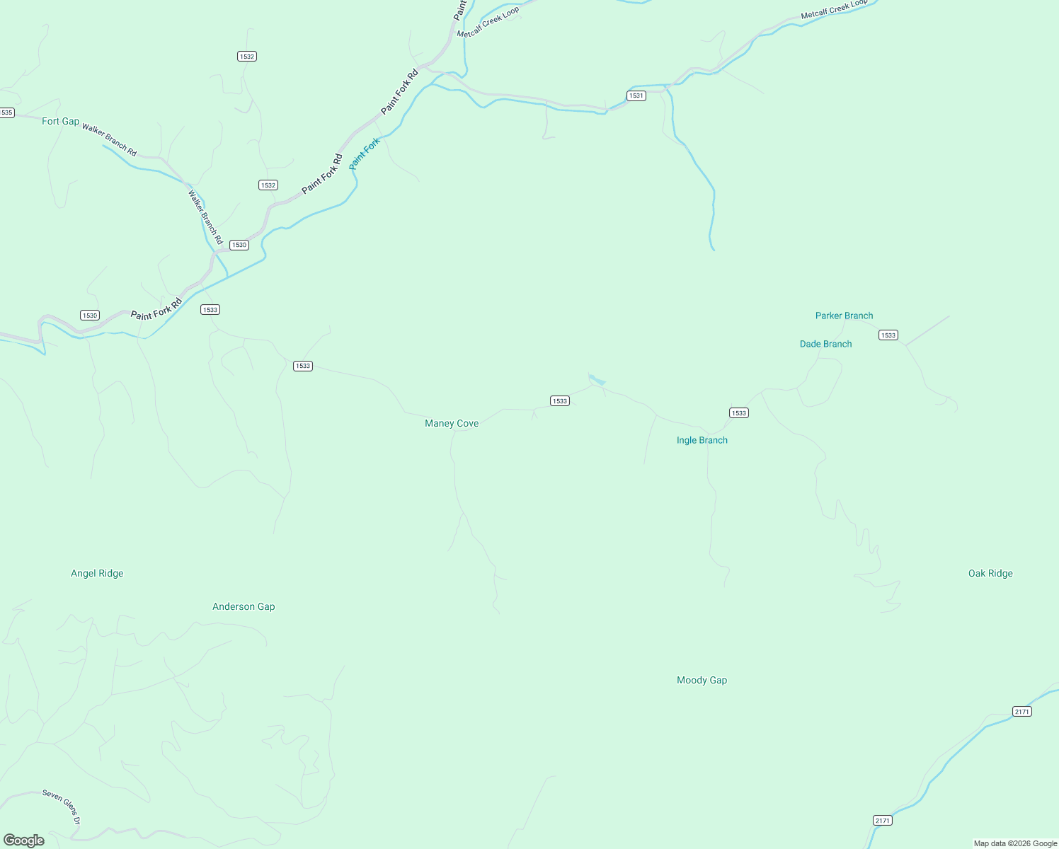 map of restaurants, bars, coffee shops, grocery stores, and more near 1408 Hamburg Road in Mars Hill