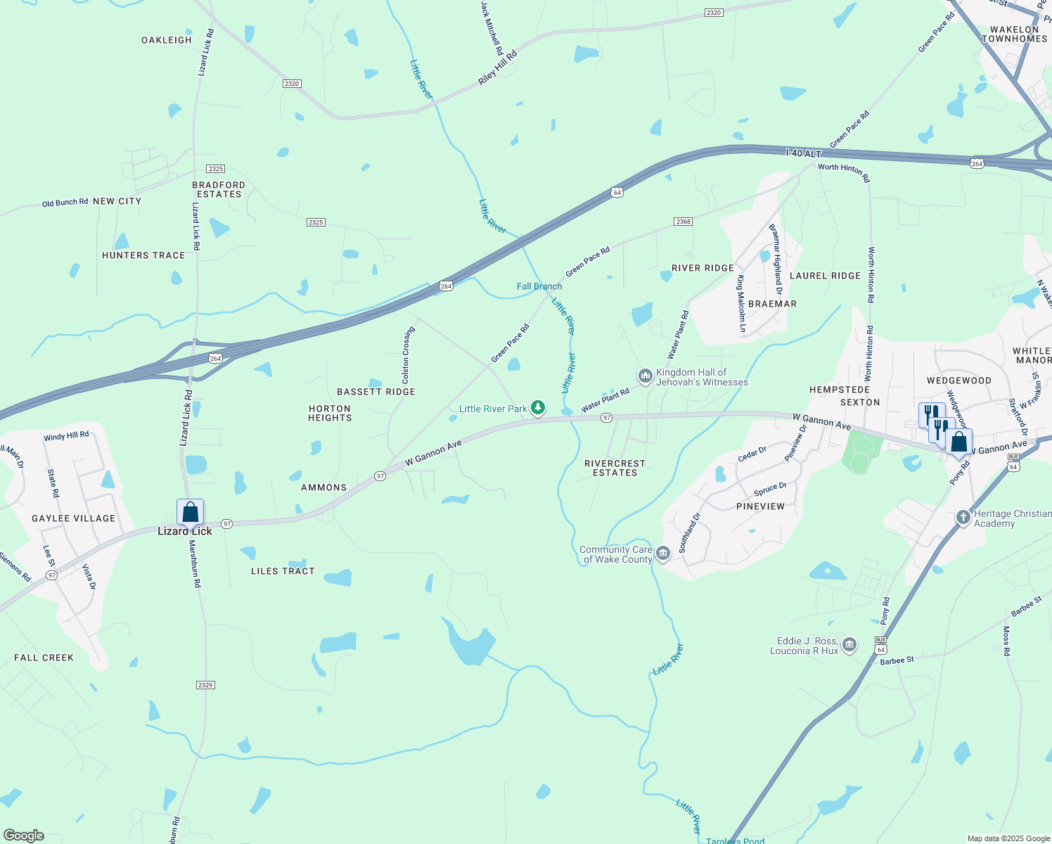 1999 North Carolina 97, Zebulon NC Walk Score