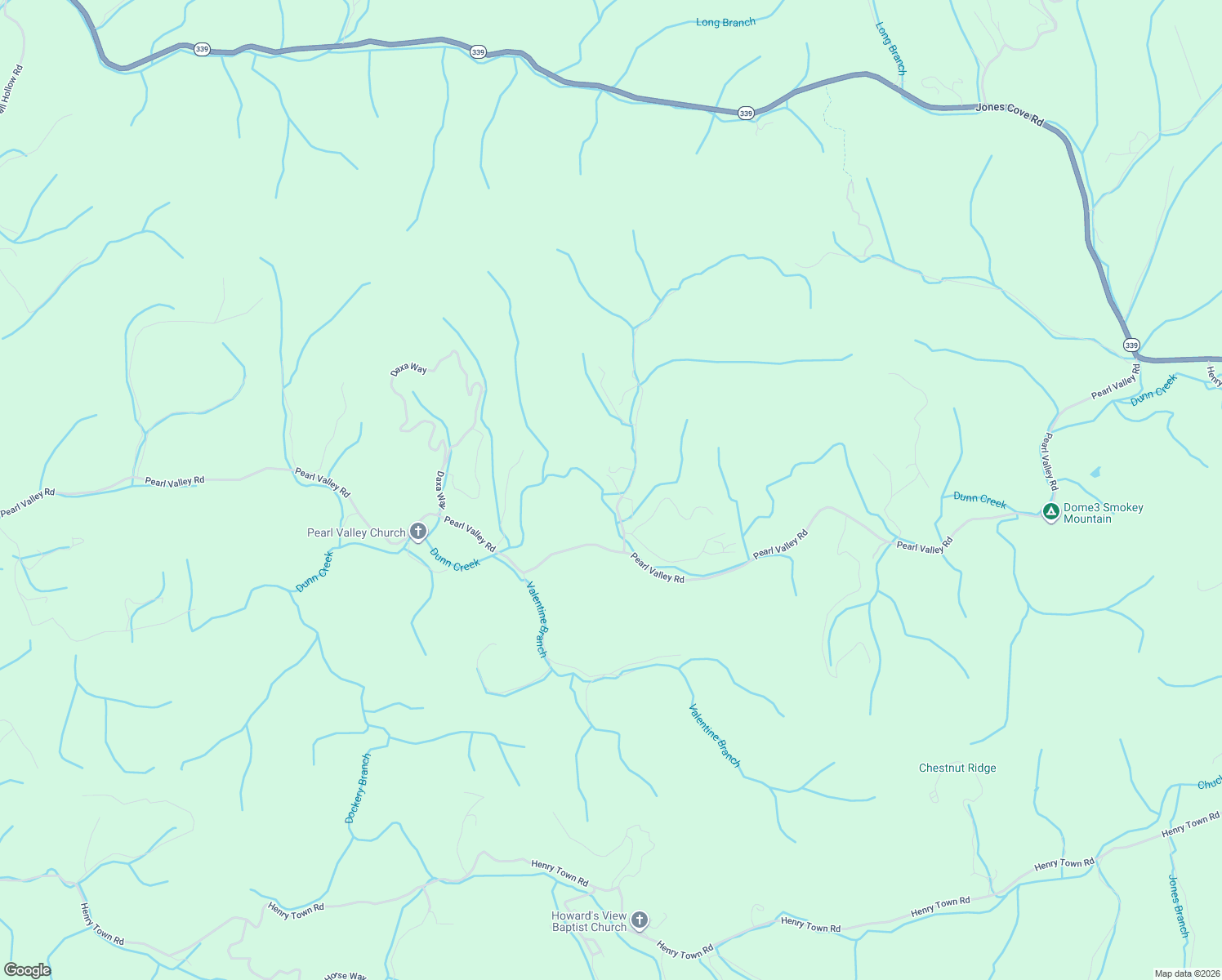 map of restaurants, bars, coffee shops, grocery stores, and more near 1441 Dockery Hollow Road in Sevierville