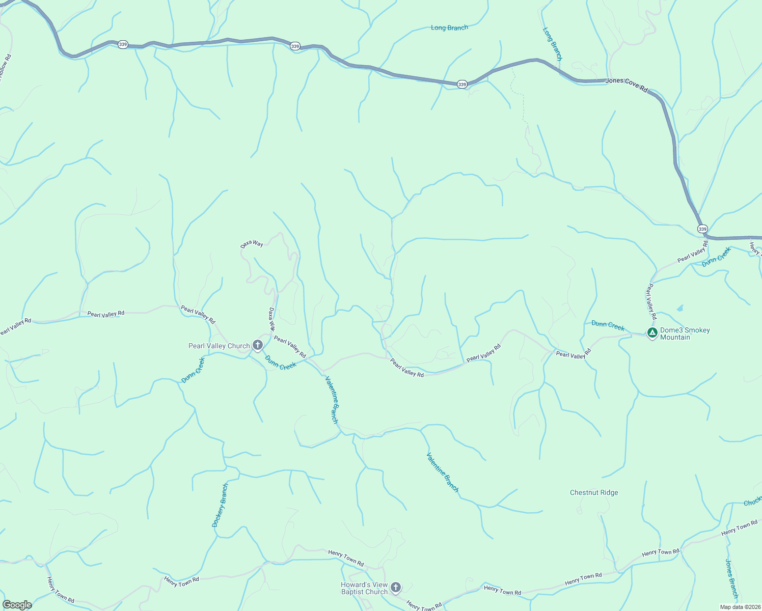 map of restaurants, bars, coffee shops, grocery stores, and more near 1441 Dockery Hollow Road in Sevierville