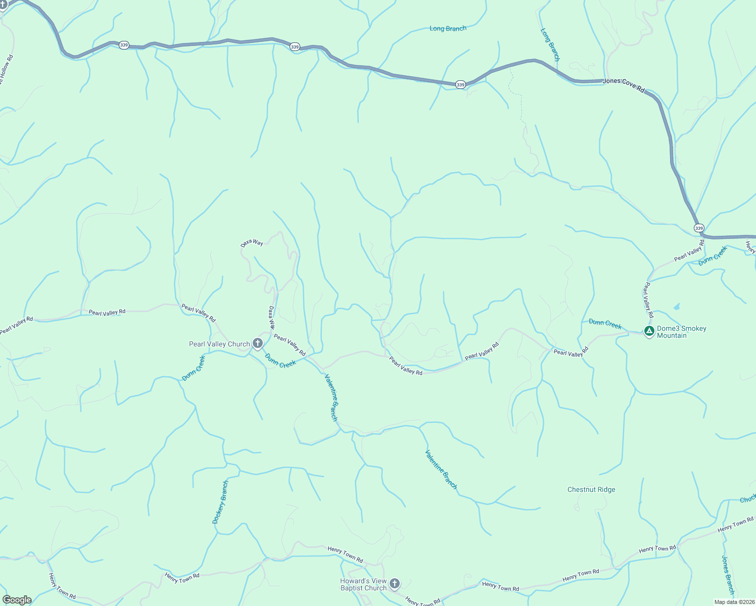 map of restaurants, bars, coffee shops, grocery stores, and more near 1441 Dockery Hollow Road in Sevierville