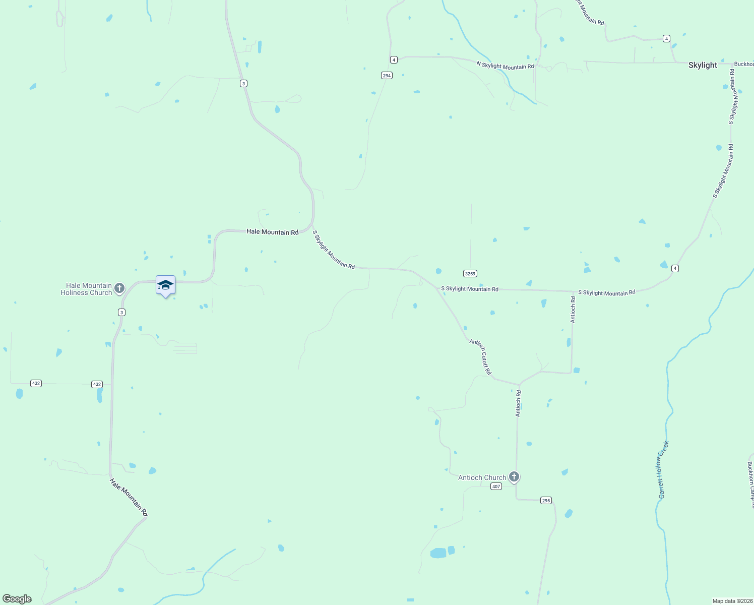 map of restaurants, bars, coffee shops, grocery stores, and more near 18989 South Skylight Mountain Road in Washington