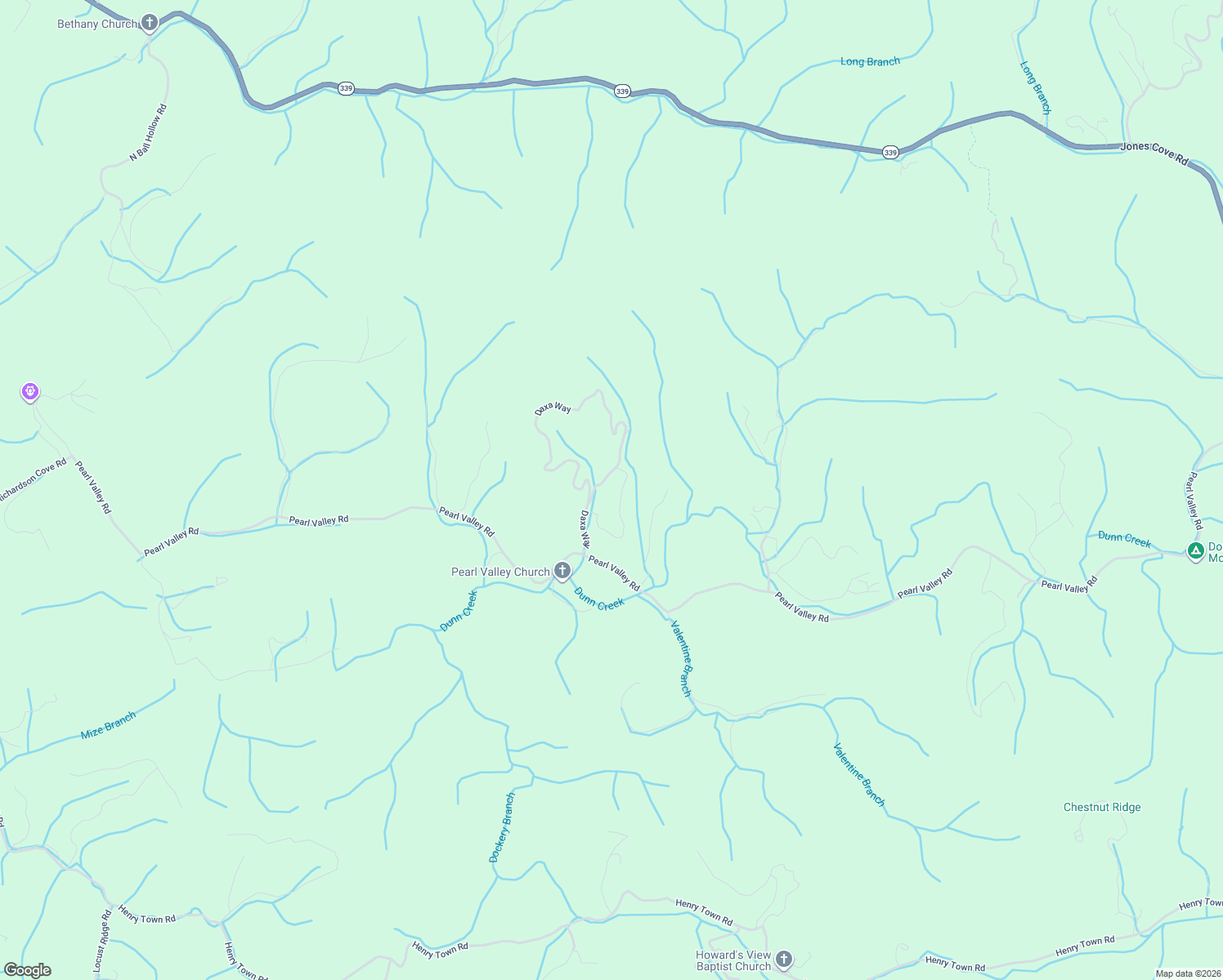 map of restaurants, bars, coffee shops, grocery stores, and more near 4255 Julia Way in Sevierville
