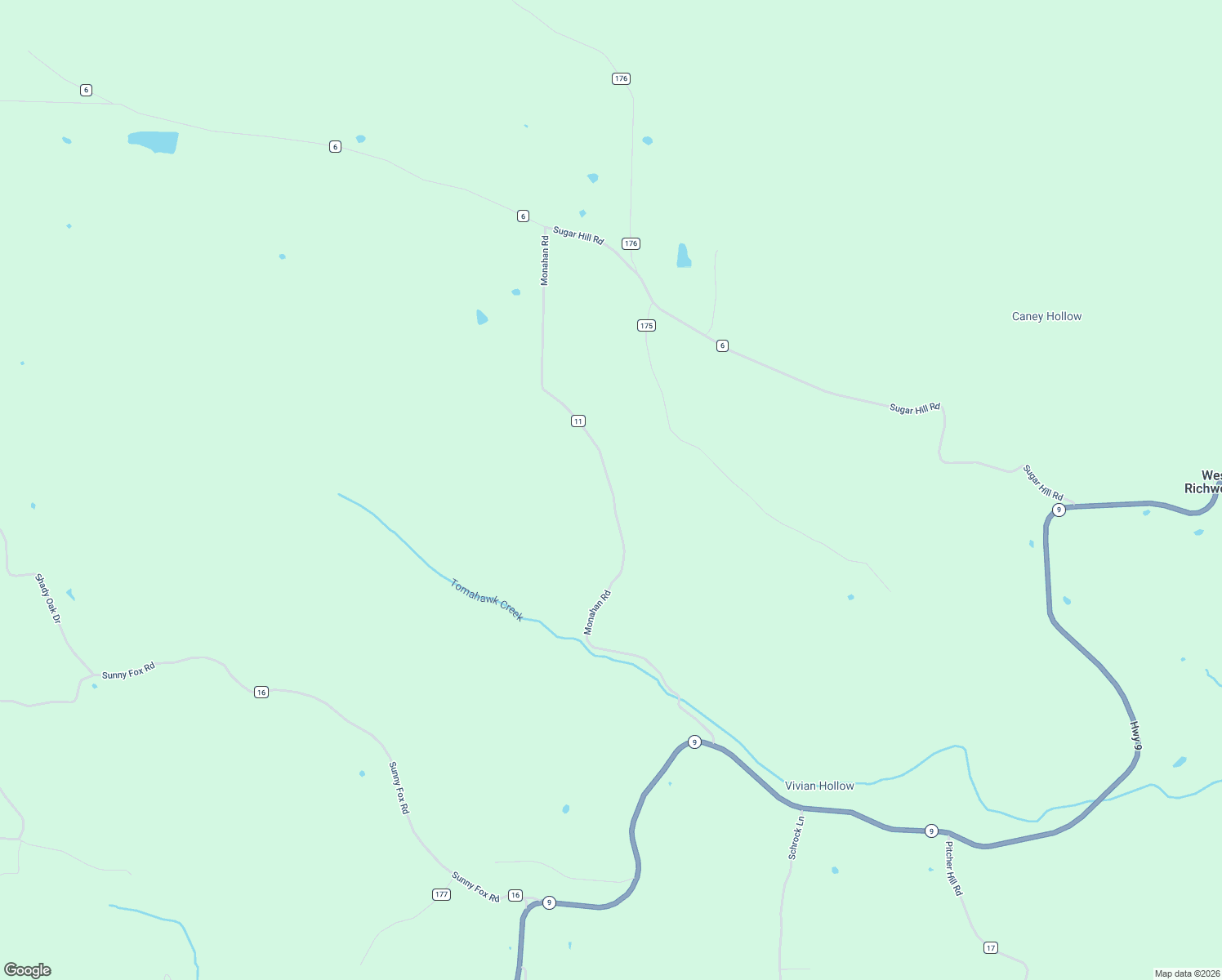 map of restaurants, bars, coffee shops, grocery stores, and more near County Road 11 in Stone County