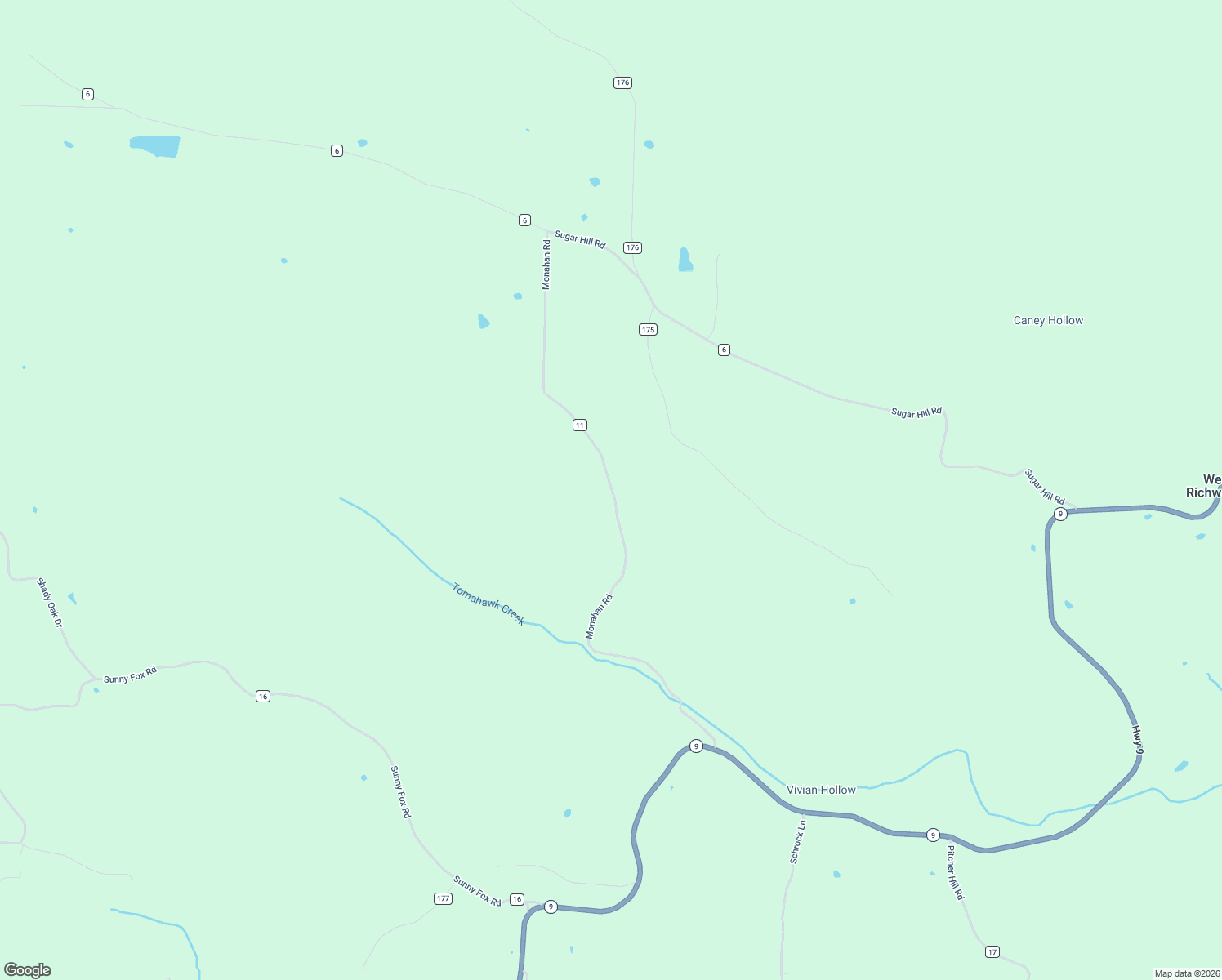 map of restaurants, bars, coffee shops, grocery stores, and more near Monahan Road in Mountain View