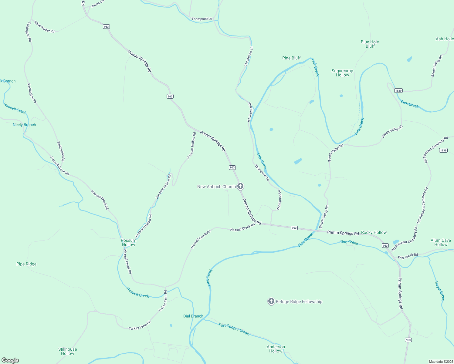 map of restaurants, bars, coffee shops, grocery stores, and more near 7992 Primm Springs Road in Primm Springs