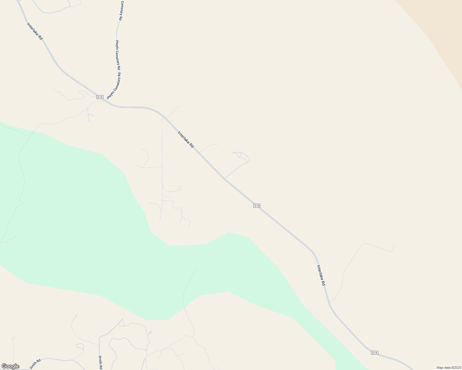 map of restaurants, bars, coffee shops, grocery stores, and more near Interlake Road in Bradley