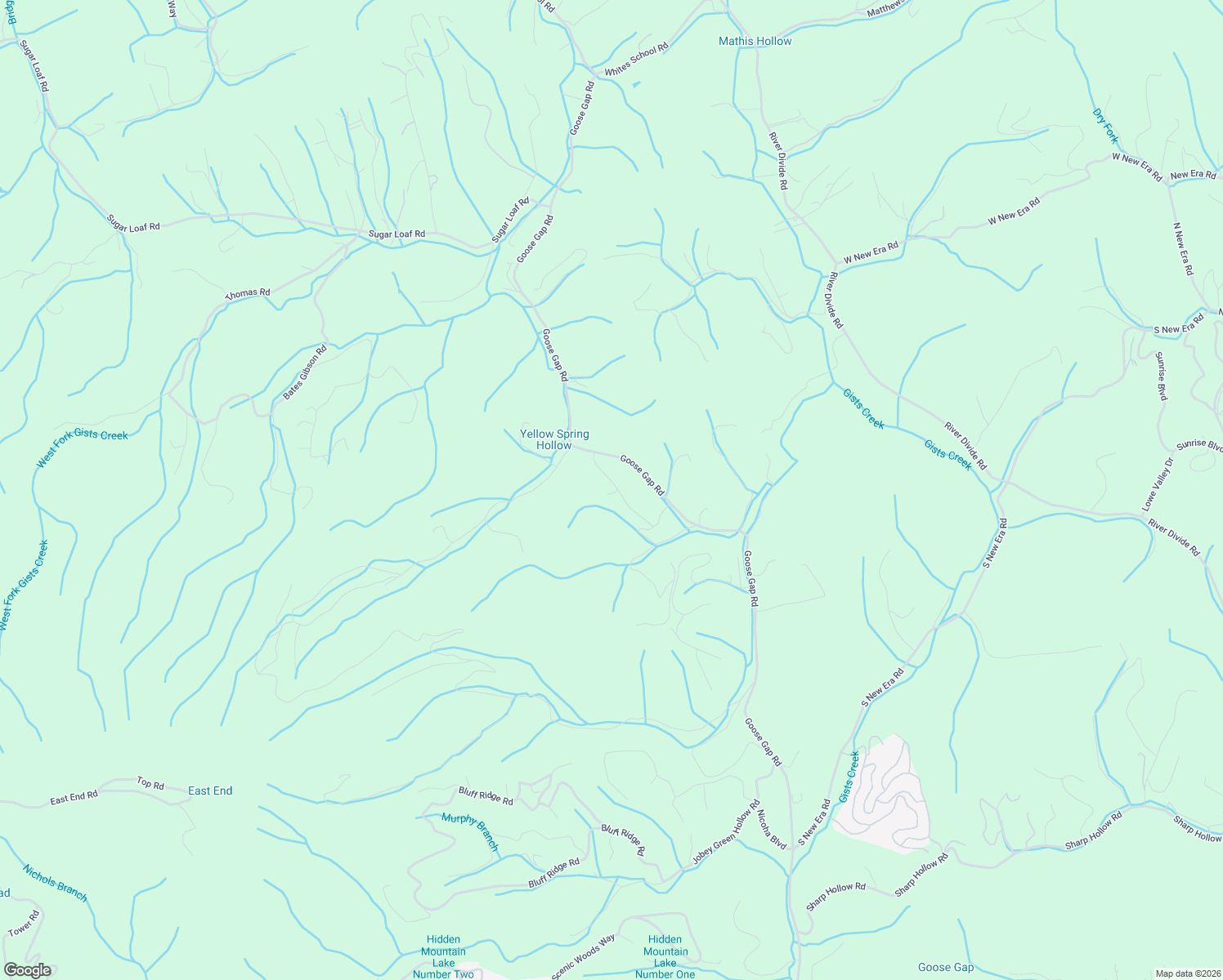 map of restaurants, bars, coffee shops, grocery stores, and more near 1222 Goose Gap Road in Sevierville