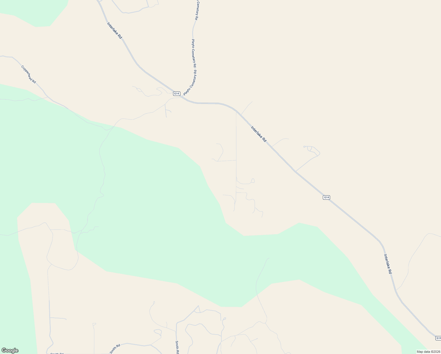 map of restaurants, bars, coffee shops, grocery stores, and more near 75200 Interlake Road in Bradley